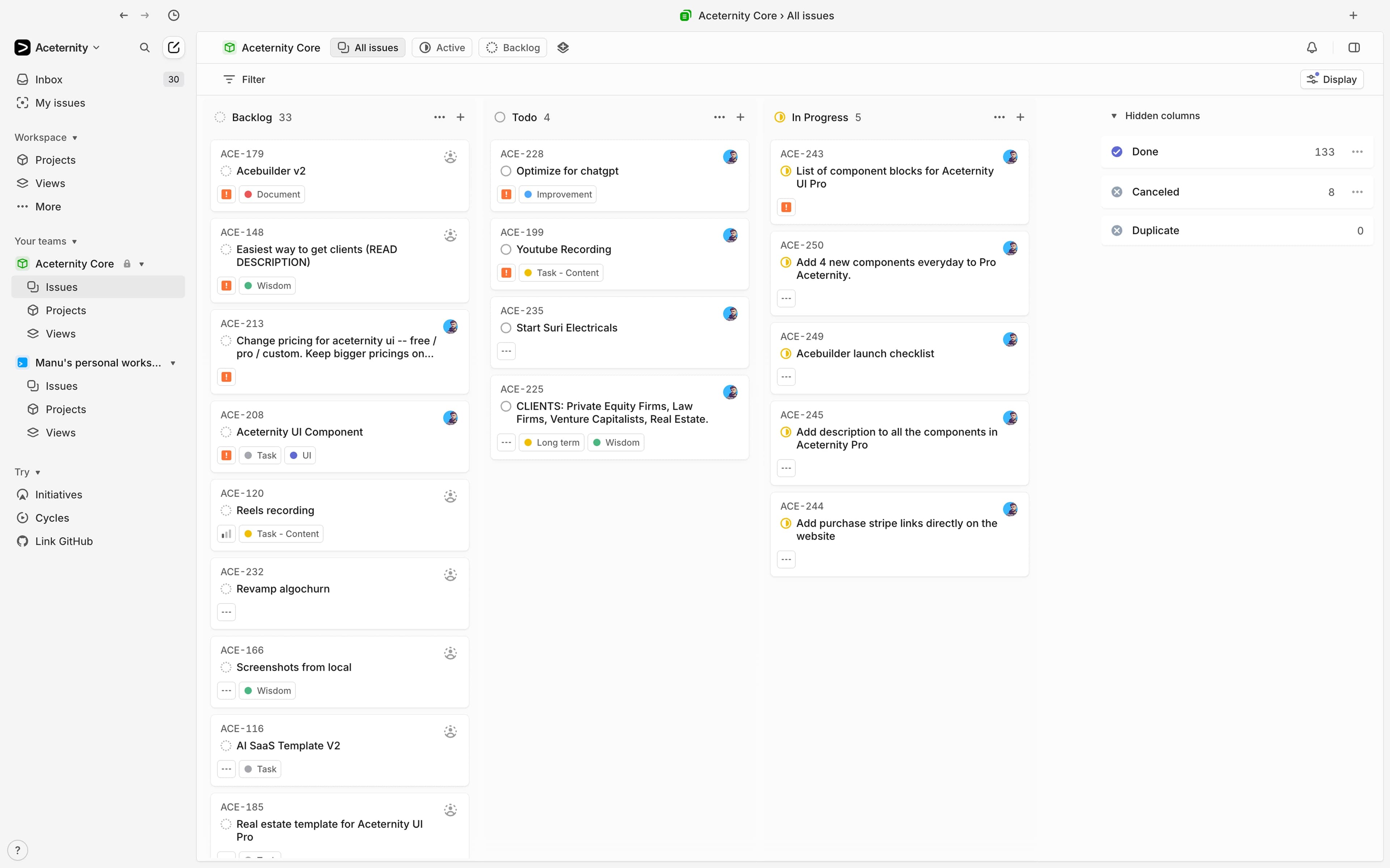 Rotor dashboard preview